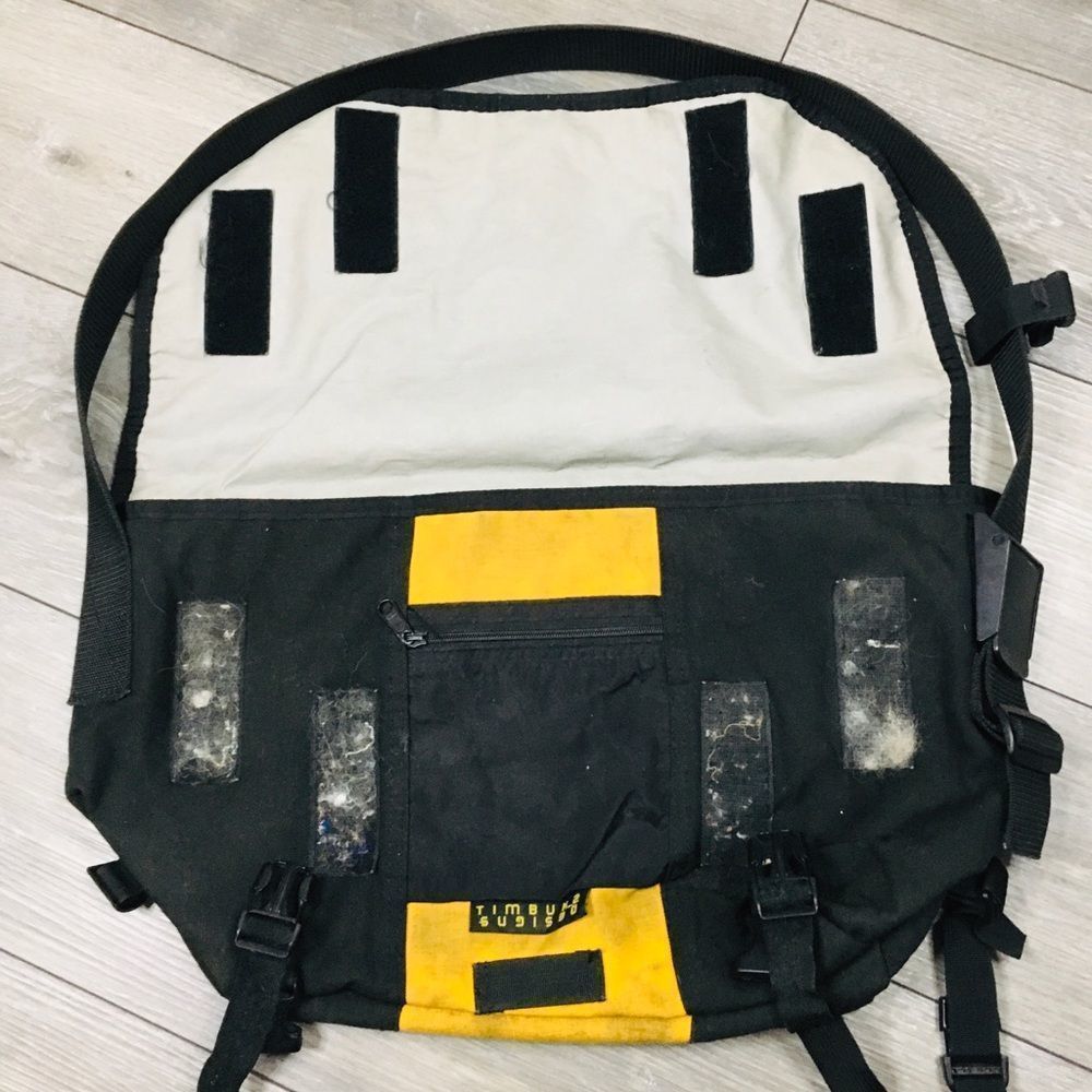 ROCKSHOX TIMBUK2 DESIGN Vintage 90’s Messenger Bag Rare! - Picture 3 of 8